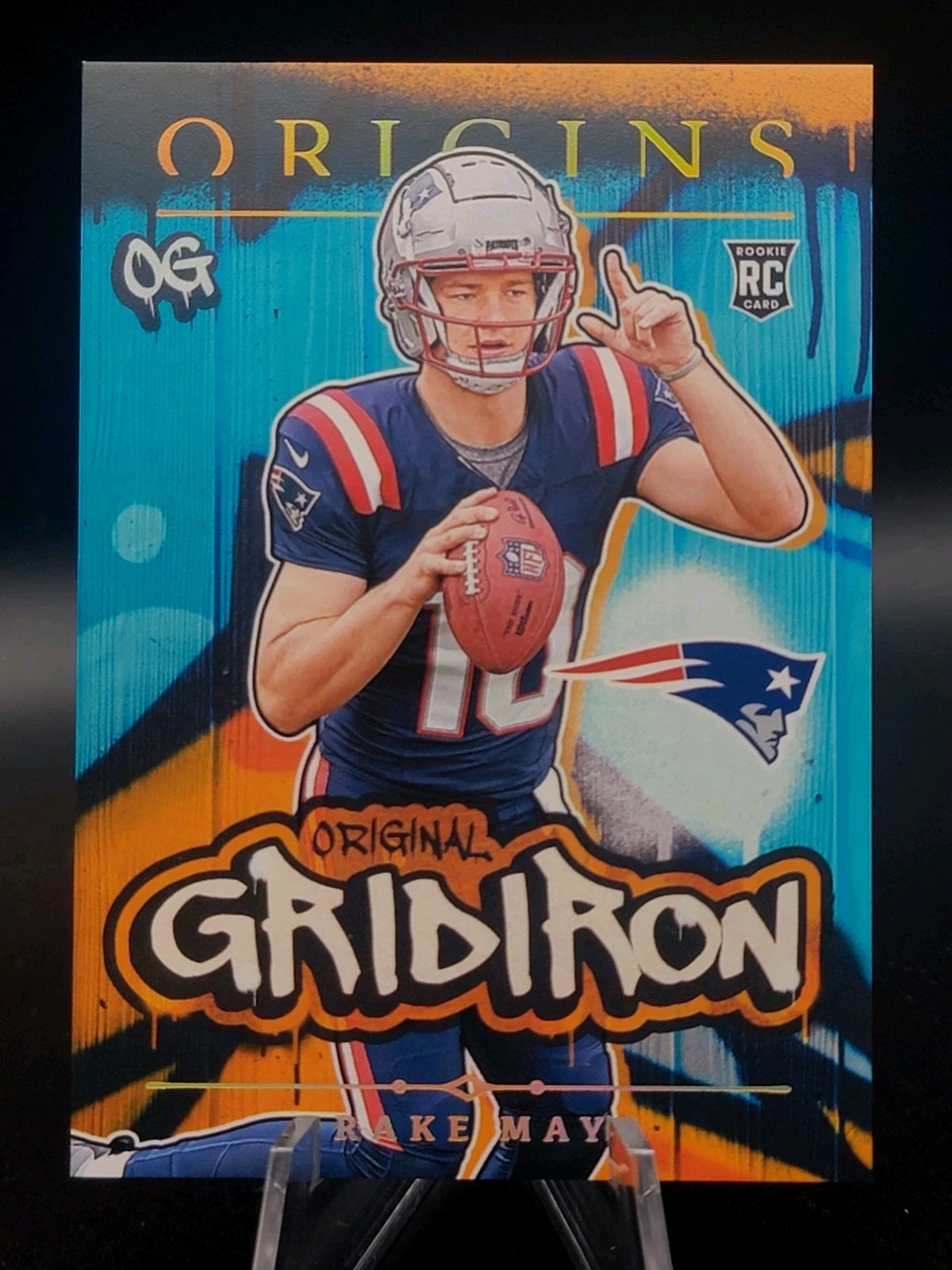 2024 Panini Origins - Original Gridiron Drake Maye #12 (RC) 11F