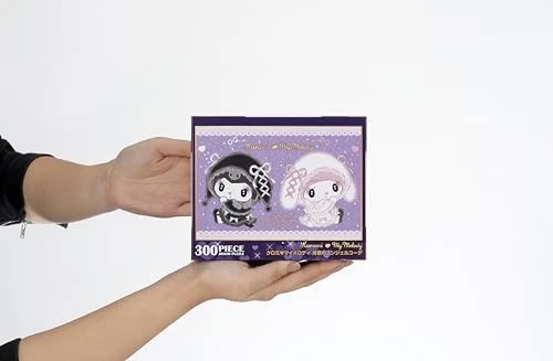 Rompecabezas Beverly 300 piezas Kuromi y mi melodía traje de ángel iluminado por la luna 26 x Foto 2 de 4