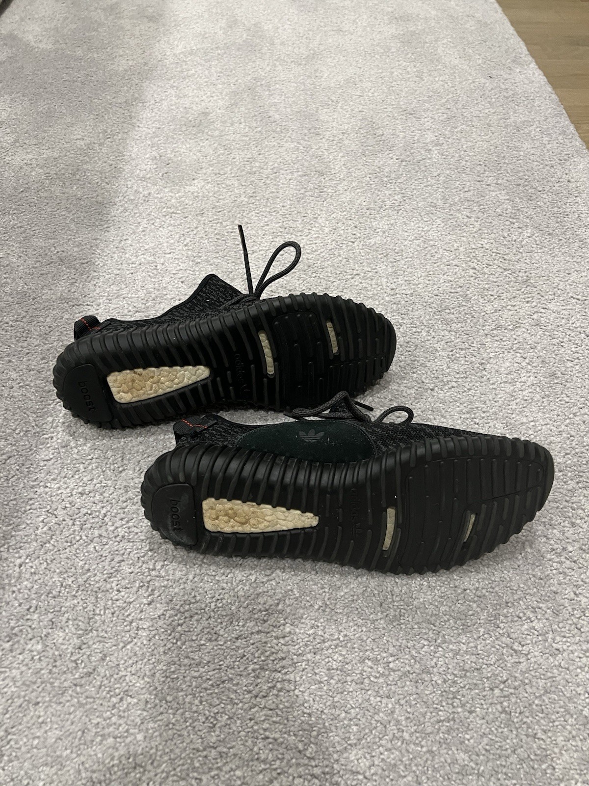 adidas Yeezy Boost 350 V1 Pirate Black 2015 AQ2659 Men's Sneaker Primeknit thumbnail 6