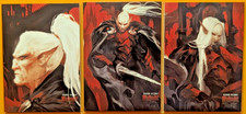 2023 Fleer Ultra Midnight Sons Ultra Shades Dracula Set of 3 Cards b