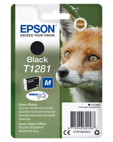 Original Epson T1281 Tintenpatrone Druckerpatrone Schwarz C13T12814012 Stylus