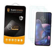 3 Pack Designed for Motorola Edge 2022 Tempered Glass Screen Protector,