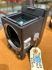 Rollei SLX Camera Body B Medium Format Film Black Not Working