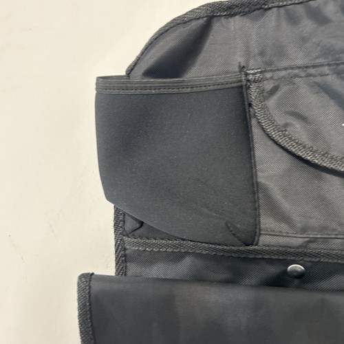 EDDIE BAUER BACKSEAT CAR ORGANIZER TOTE BLACK - New, FREE Shipping - Afbeelding 8 van 9