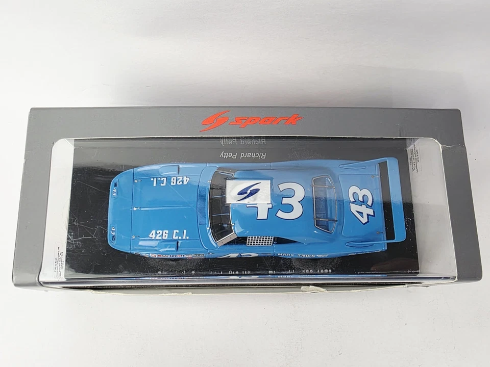 SPARK PLYMOUTH SUPERBIRD #43 GANADOR RIVERSIDE 400 1970 NUEVO COMO NUEVO EN CAJA MUY BONITO Foto 4 de 4