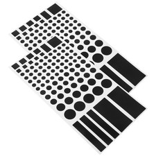 2 Sheets Led Light Blocking Stickers Blackout Self Adhesive For Better Sleep