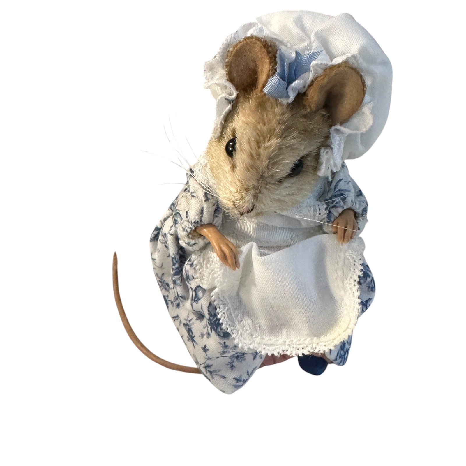 R John Wright #0061 of 300 Mice Beatrix Potter, Lady Mouse + Box & Certificate