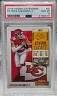 2018 Contenders Chiefs Star ~ PATRICK MAHOMES Card PSA 10 GEM MINT