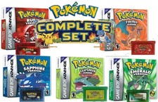 Pok mon GBA Collector s Bundle Emerald, FireRed, LeafGreen, Ruby, Sapphire