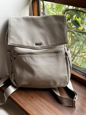 Women’s Faux Leather Landici White Backpack