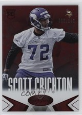 2014 Certified Hot Box Red Camo /149 Scott Crichton #158 00jz