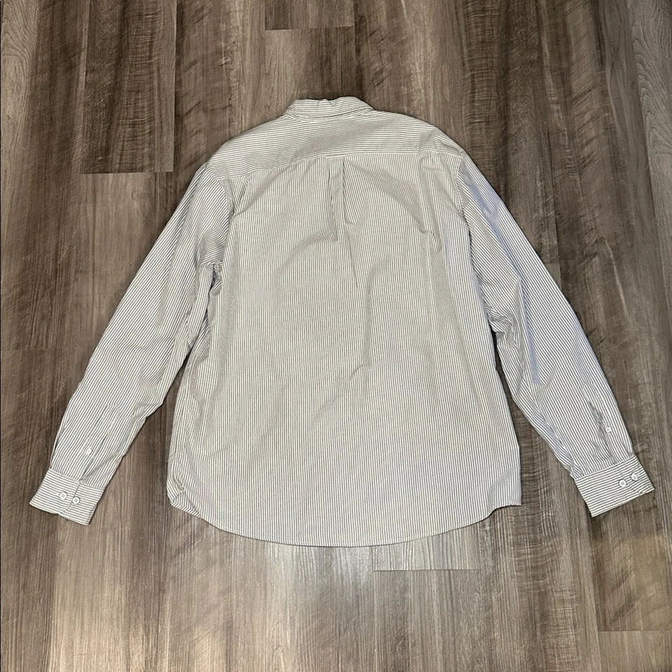 Tecido Oxford Listrado Rodd & Gunn Albini Ajuste Esportivo Tecido na Itália - 2XL - Imagem 3 de 4