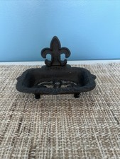 Vintage Rustic Cast Iron Soap Dish