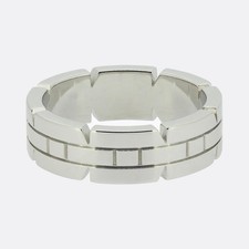 Cartier Tank Band Ring Size N (54)