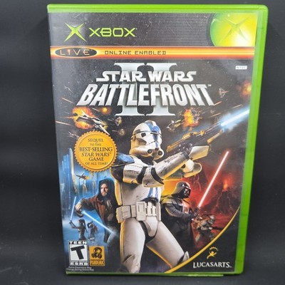 LucasArts Star Wars Battlefront II Xbox Shooter Multiplayer Manual 2005