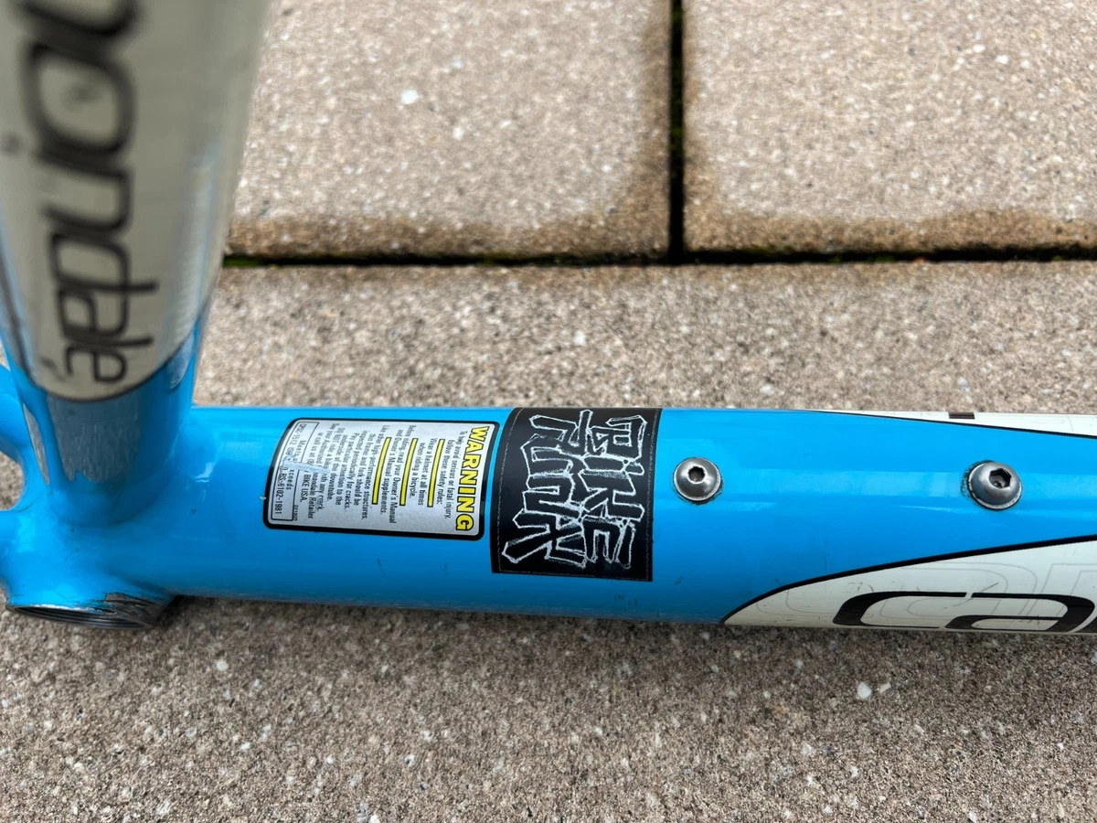 Cannondale F500 CAAD Rahmen 16" Größe M blau