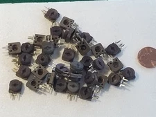 VINTAGE CTS 500K Ohm single turn Potentiometer Trimmer trim Pot (LOT OF 15)
