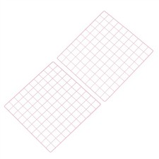 Grid panel 20x20 cm, 2 pieces for decorative photo pink