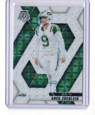 2025 Panini Mosaic Greg Zuerlein WHITE MOSAIC PRIZM #191 22/25 JETS
