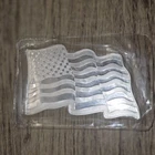 1 oz Sunshine Mint SMI .999 Fine Silver Wavy American Flag Bar - Mint Mark SI