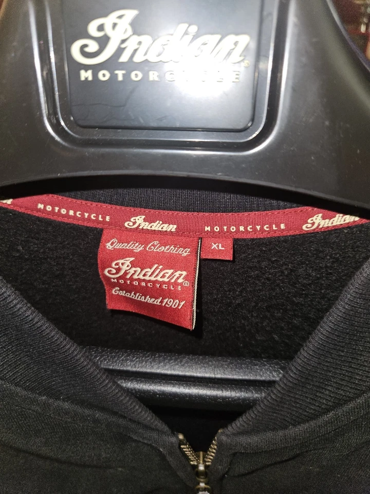 Chaqueta Indian Motorcycle Scout polar/algodón ligera con cremallera Foto 3 de 3