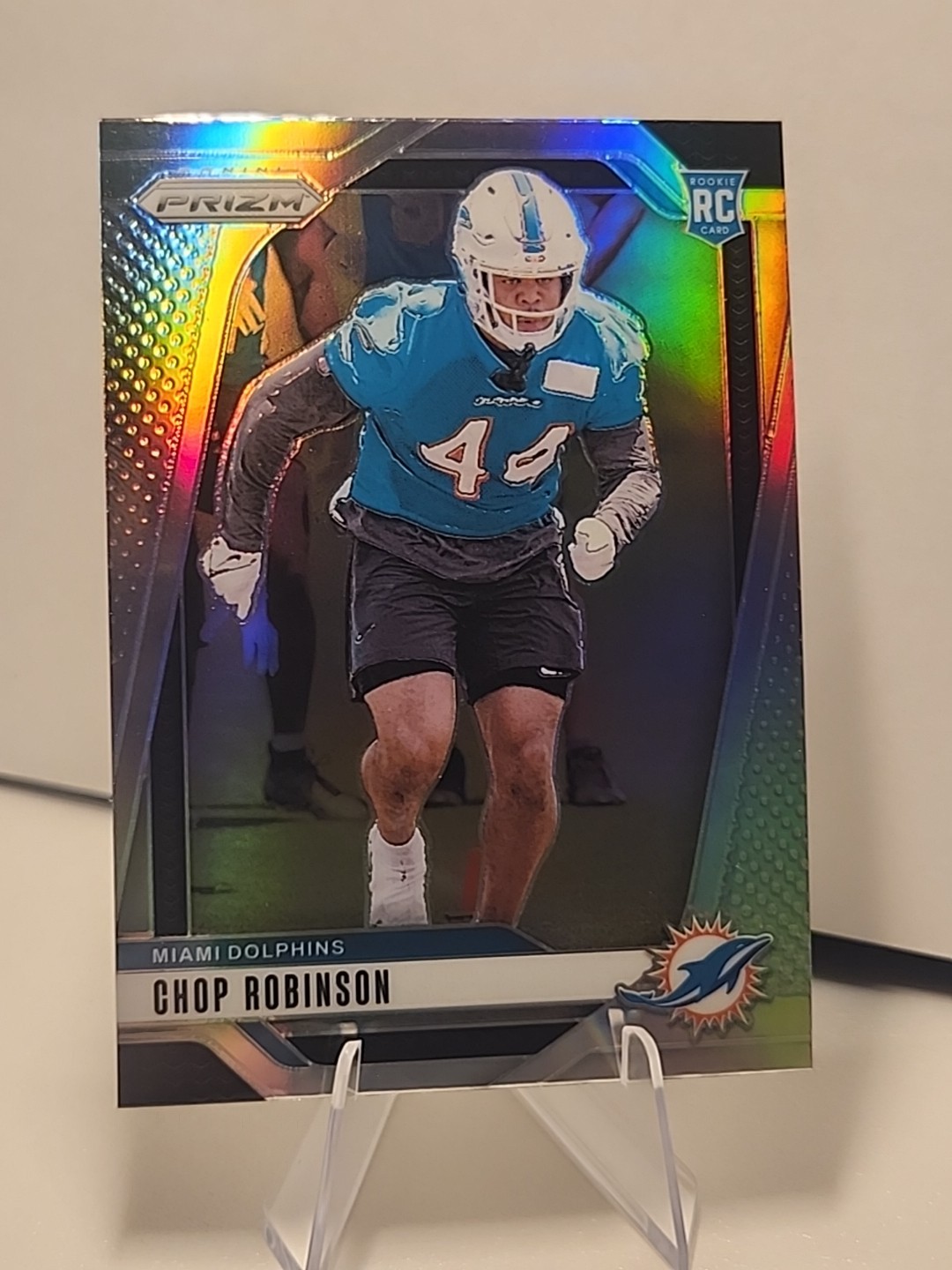 2024 Panini Prizm - Rookies Chop Robinson #319 Silver Prizm (RC) Miami Dolphins 