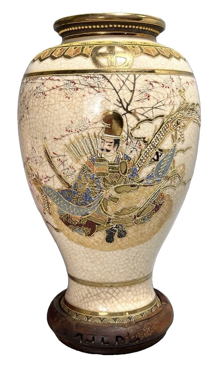 萨摩在日本古董花瓶| eBay