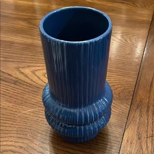 Tabitha Brown X Target Ceramic Vase Blue