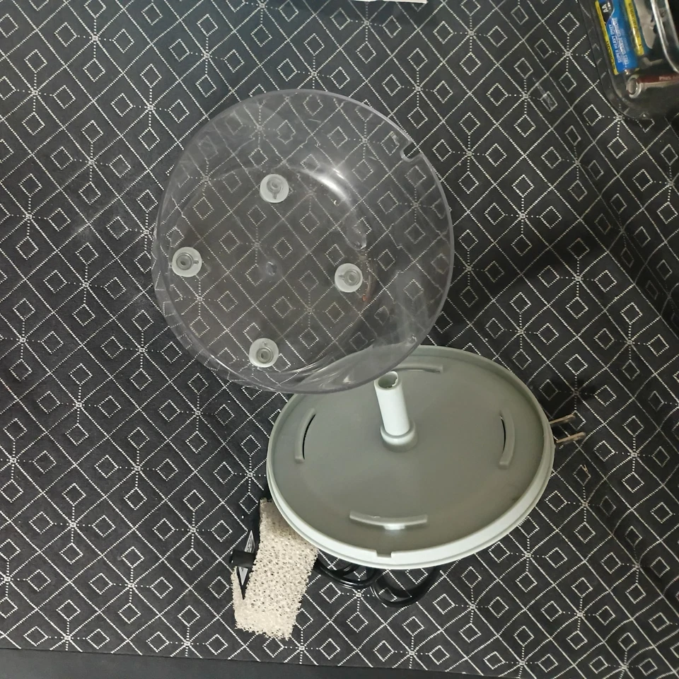 Dispensador automático de fuente de agua para gatos y perros 1,2 L Foto 3 de 4