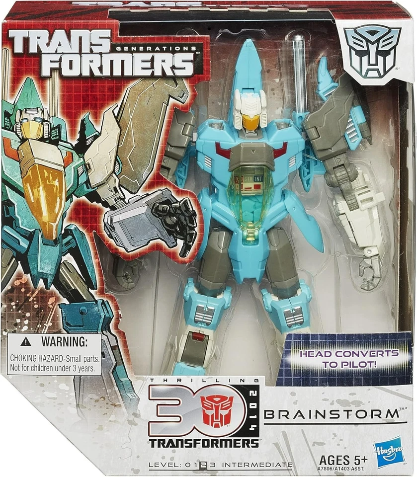 Hasbro Transformers Generations Thrilling 30th Brainstorm Voyager Class 7" - Image 3 of 4