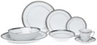 MSRP $1,494 Noritake Crestwood Platinum 46 Piece Set (Service For 8) SEE DETAILS