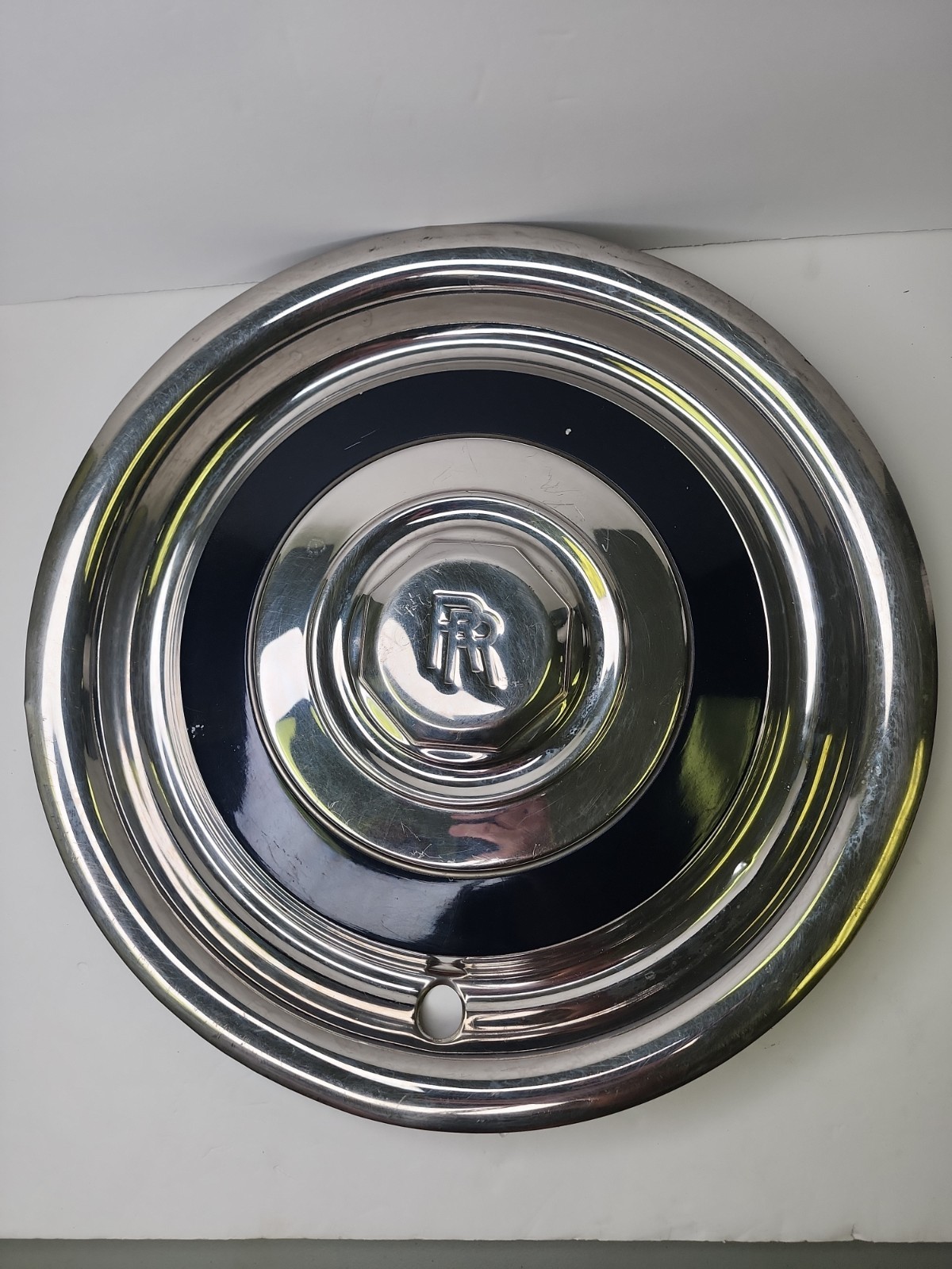 ROLLS ROYCE BENTLEY 15 INCH Rolls Royce Silver Cloud II Stainless Steel Hub Cap