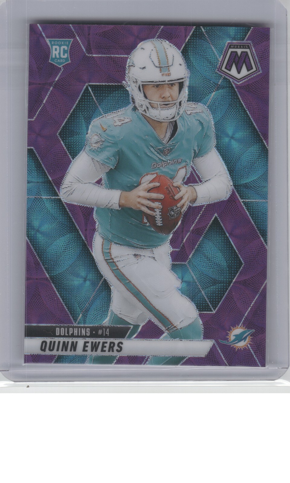 2025 Panini Mosaic #308 Quinn Ewers Scope Purple B22R2C15
