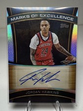 2025  Topps Basketball Jordan Hawkins #ME-JHA Marks of Excellence Auto