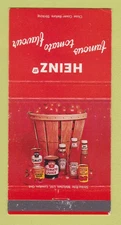Matchbook Cover - Heinz Tomato Products Canada WEAR 30 Strike