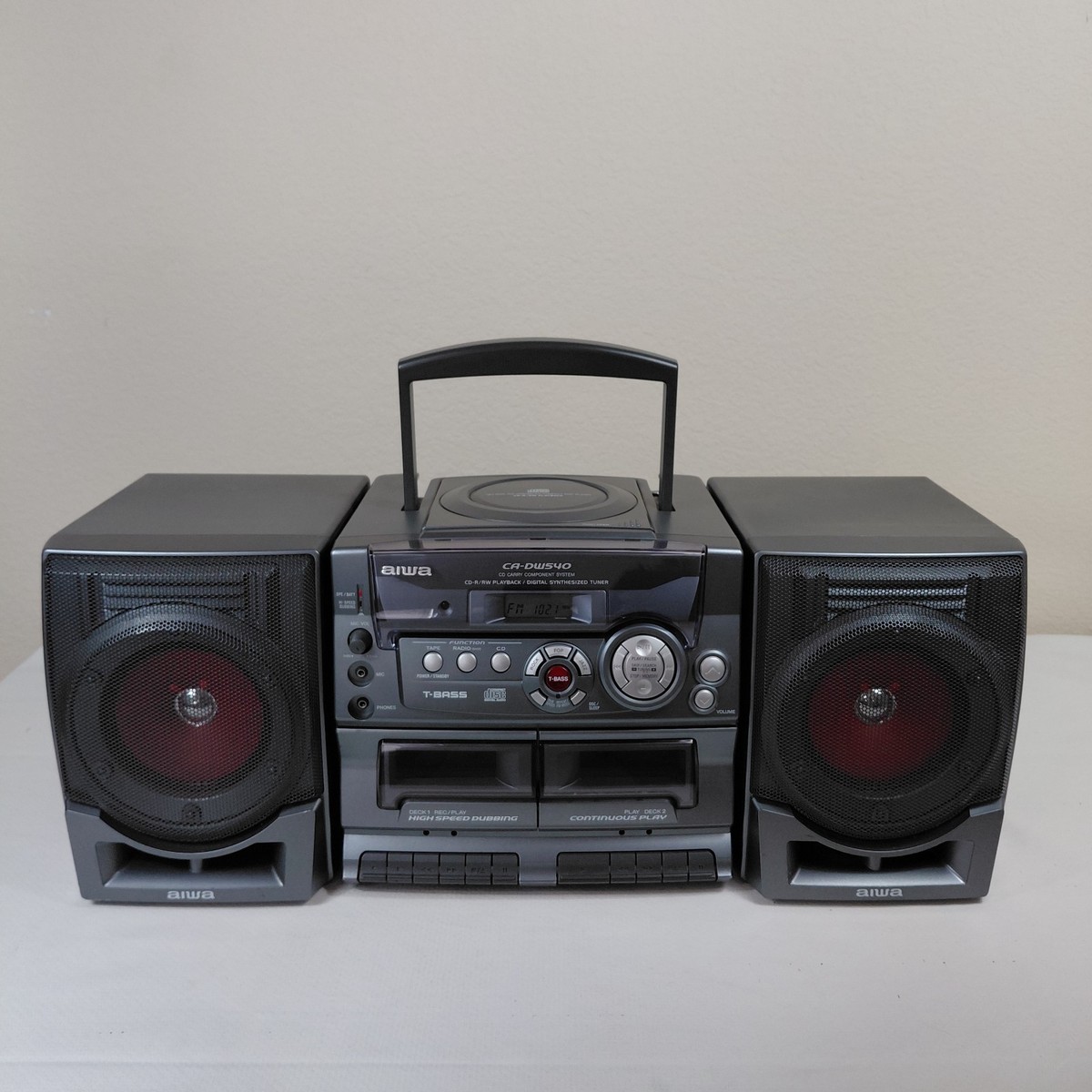 Aiwa CA-DW635 CD/Radio/Cassette Boombox for sale online | eBay