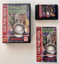Dragon’s Revenge Sega Genesis Complete In Box CIB