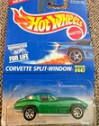 Vintage 1995 Hot Wheels Corvette Split-Window #447 Combined Shipping
