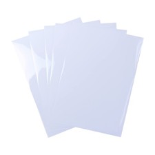 Glossy White Printable Vinyl Sticker Paper 25 Sheets 8.5x11 inch Waterproof S...