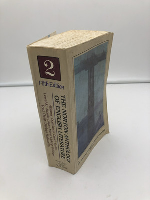 The Norton Anthology of English Literature, Vol. 2 Fifth Edition als Foto