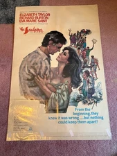 Vintage Movie Poster 1 SH "The Sandpiper" 1965 Elizabeth Taylor
