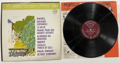 Paul Paray Ravel & Ibert - Mercury SR90313 -  35MM RFR-1  Vinyl LP  VG+ Playback