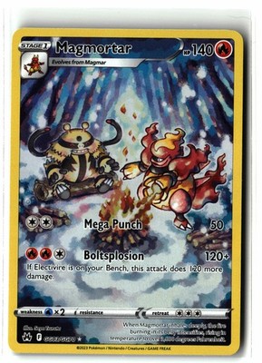Magmortar   GG03/GG70 Holo Crown Zenith Galarian Gallery Pokemon NM