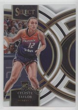 2024 Panini Select WNBA Premier Level White Prizm 74/99 Celeste Taylor #128 0nr3