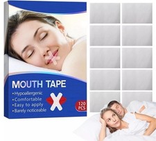 120Pcs Mouth Patch Tape Strip Advanced Gentle for Better Nose Improved Breathing