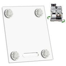 Acrylic Appliance Slider with 360  Rolling Wheels, Sliding Tray for Heavy Kit...