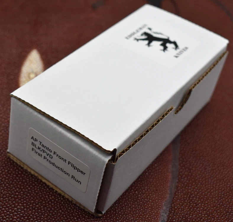 Cuchillos Eddleman cuchillo de producción aleta delantera incrustaciones ultem nuevo en caja excelente Foto 2 de 2