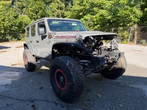 2021 Jeep Wrangler Rubicon Roller Fire Damage No Engine/Trans