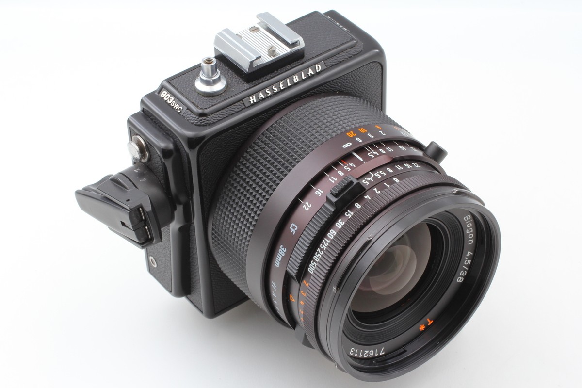RARE Black Top MINT] Hasselblad 903 SWC Black BIogon 38mm f