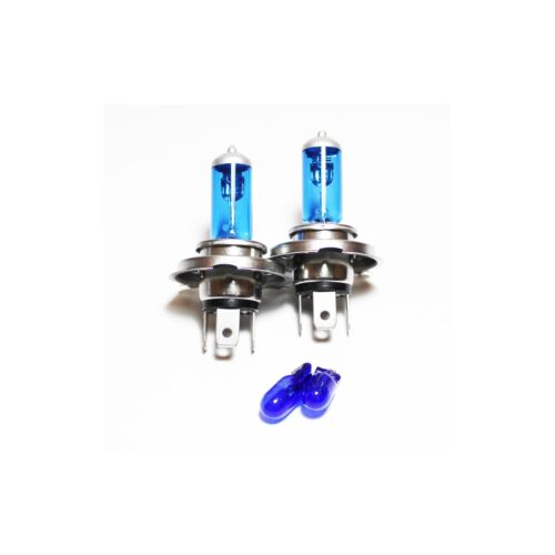 Fiat Seicento 187 55w ICE Blue Xenon HID High/Low/Side Headlight Bulbs Set - Picture 1 of 9